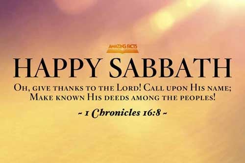 Give thanks unto the LORD, call upon his name, make known his deeds among the people. 1 Chronicles 16:8