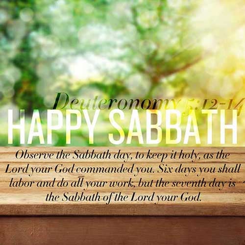 Deuteronomy 5:12-14 (12) Keep the sabbath day to sanctify it, as the LORD thy God hath commanded thee. (13) Six days thou shalt labour, and do all thy work: (14) But the seventh day is the sabbath of the LORD thy God: in it thou shalt not do any work, thou, nor thy son, nor thy daughter, nor thy manservant, nor thy maidservant, nor thine ox, nor thine ass, nor any of thy cattle, nor thy stranger that is within thy gates; that thy manservant and thy maidservant may rest as well as thou.