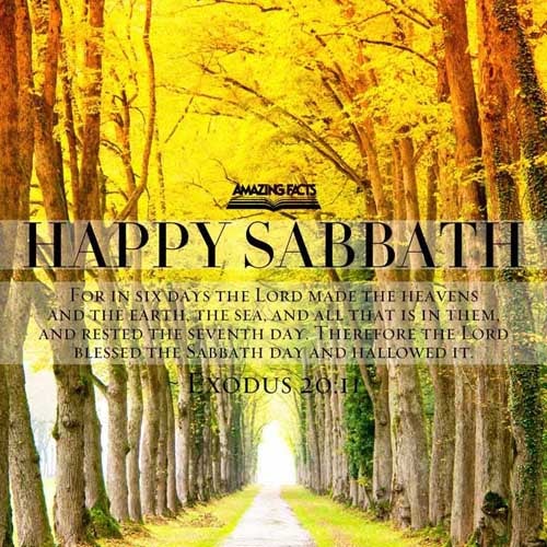 For in six days the LORD made heaven and earth, the sea, and all that in them is, and rested the seventh day: wherefore the LORD blessed the sabbath day, and hallowed it. Exodus 20:11