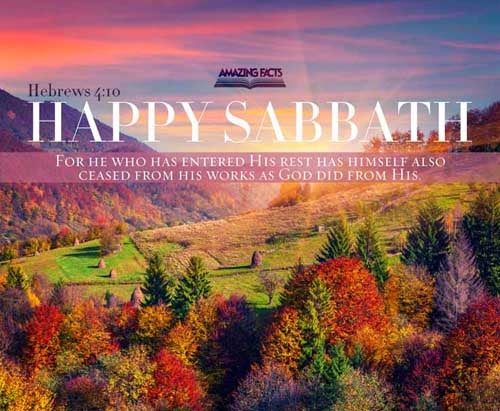 For he that is entered into his rest, he also hath ceased from his own works, as God did from his. Hebrews 4:10