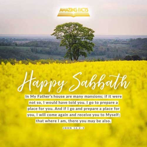 In my Father's house are many mansions: if it were not so, I would have told you. I go to prepare a place for you. And if I go and prepare a place for you, I will come again, and receive you unto myself; that where I am, there ye may be also. John 14:2-3