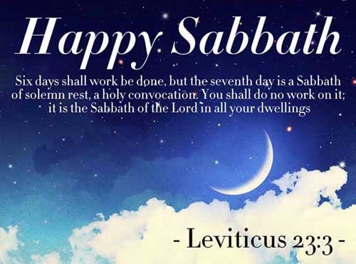 Six days shall work be done: but the seventh day is the sabbath of rest, an holy convocation; ye shall do no work therein: it is the sabbath of the LORD in all your dwellings. (Leviticus 23:3)