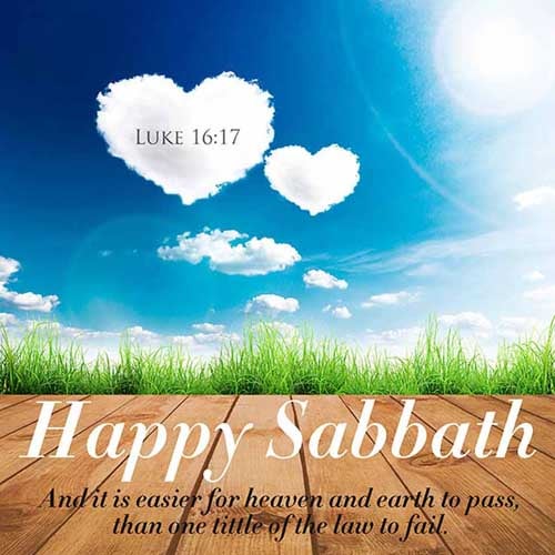 And it is easier for heaven and earth to pass, than one tittle of the law to fail. (Luke 16:17)