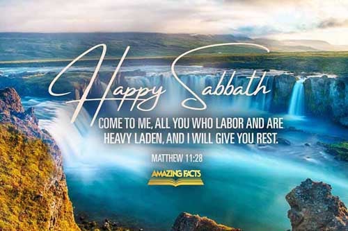 Come unto me, all ye that labour and are heavy laden, and I will give you rest. Matthew 11:28