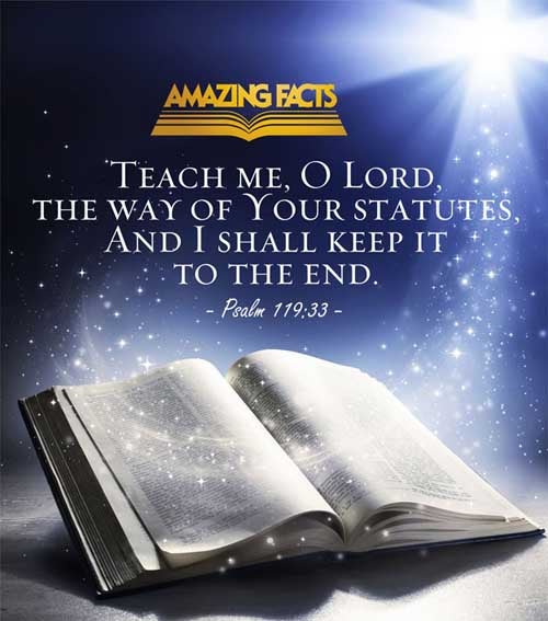 HE. Teach me, O LORD, the way of thy statutes; and I shall keep it unto the end. (Psalms 119:33)