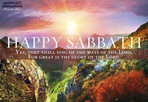 Yea, they shall sing in the ways of the LORD: for great is the glory of the LORD. Psalms 138:5