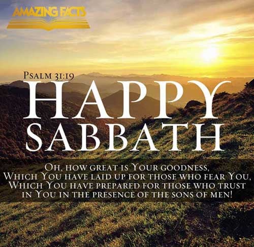Oh how great is thy goodness, which thou hast laid up for them that fear thee; which thou hast wrought for them that trust in thee before the sons of men! (Psalms 31:19)