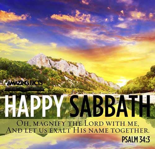 O magnify the LORD with me, and let us exalt his name together. Psalms 34:3