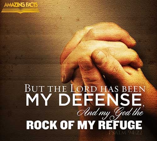 But the LORD is my defence; and my God is the rock of my refuge. (Psalms 94:22)