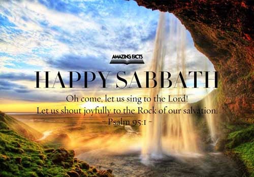 O come, let us sing unto the LORD: let us make a joyful noise to the rock of our salvation. Psalms 95:1