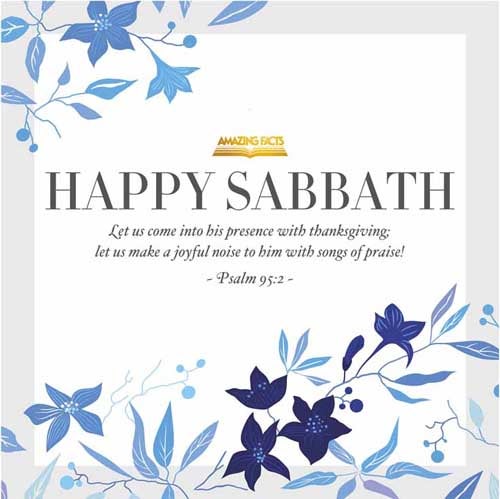 Let us come before his presence with thanksgiving, and make a joyful noise unto him with psalms. Psalms 95:2