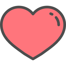 Heart icon describing the Christian Living Topics 
