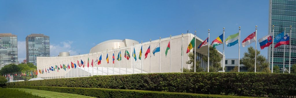 联合国大会上的世界命运