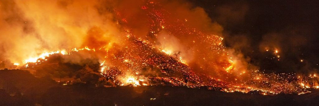 Apesar dos incêndios na Califórnia, a promessa de Deus permanece