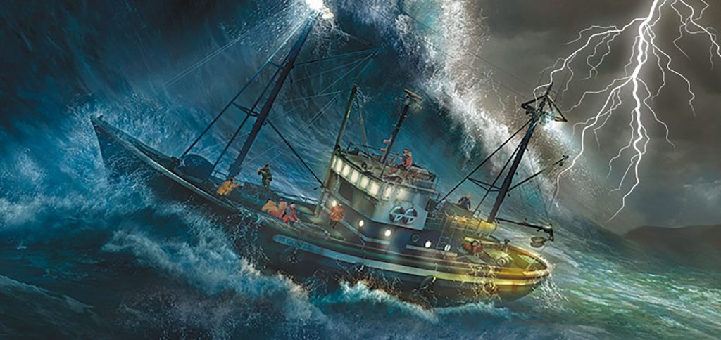 Ficar a bordo do navio