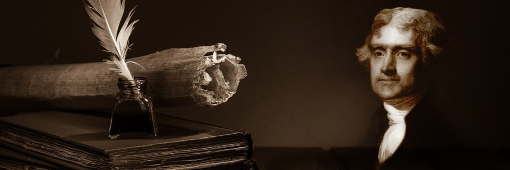 In Jeffersons Bibel wurden die Wunder Jesu weggelassen