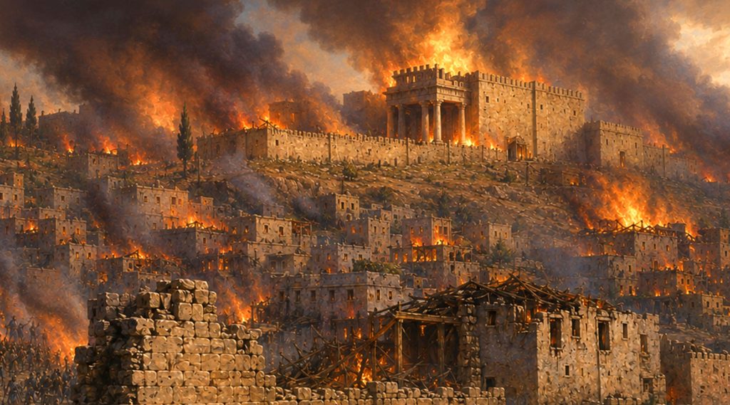 Le jour où Jérusalem a brûlé
